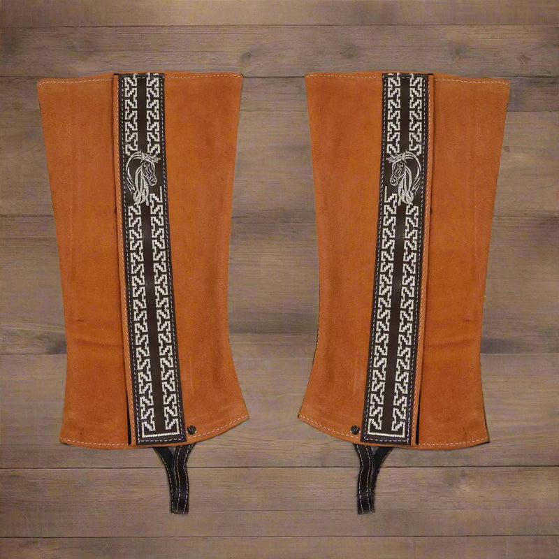 Miel Polainas Mexican Charro Chaps - M - Royal Saddles - Charro Polainas/Chaps