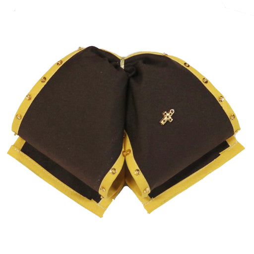 Mono Charra Brown/Yellow Trim Charreria - M - Royal Saddles - Monos Charros