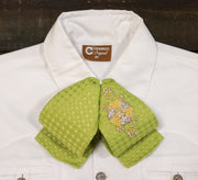 Mono Green Flor Charro Bowtie Camisa Charra - M - Royal Saddles - Monos Charros
