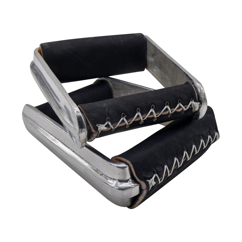 Montura Black Charra Estribos Aluminum Stirrups - M - Royal Saddles - Charro Saddle Parts
