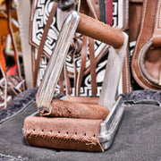 Montura Charra Estribos Aluminum Stirrups - M - Royal Saddles - Charro Saddle Parts