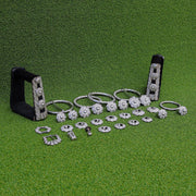 Montura Charra Juego De Herrajes Acero Inoxidable Set - M - Royal Saddles - Charro Saddle Parts