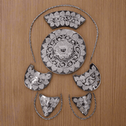 Montura Charra Tree Herrajes Charro Medio Fuste En Acero Inoxidable - M - Royal Saddles - Charro Saddle Parts