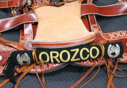 Orozco Black Charro Mexican Saddle Sarape - M - Royal Saddles - Sarapes