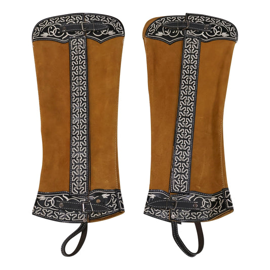 Polainas De Gamuza Charras Horse Riding Charro Chaps - M - Royal Saddles - Charro Polainas/Chaps
