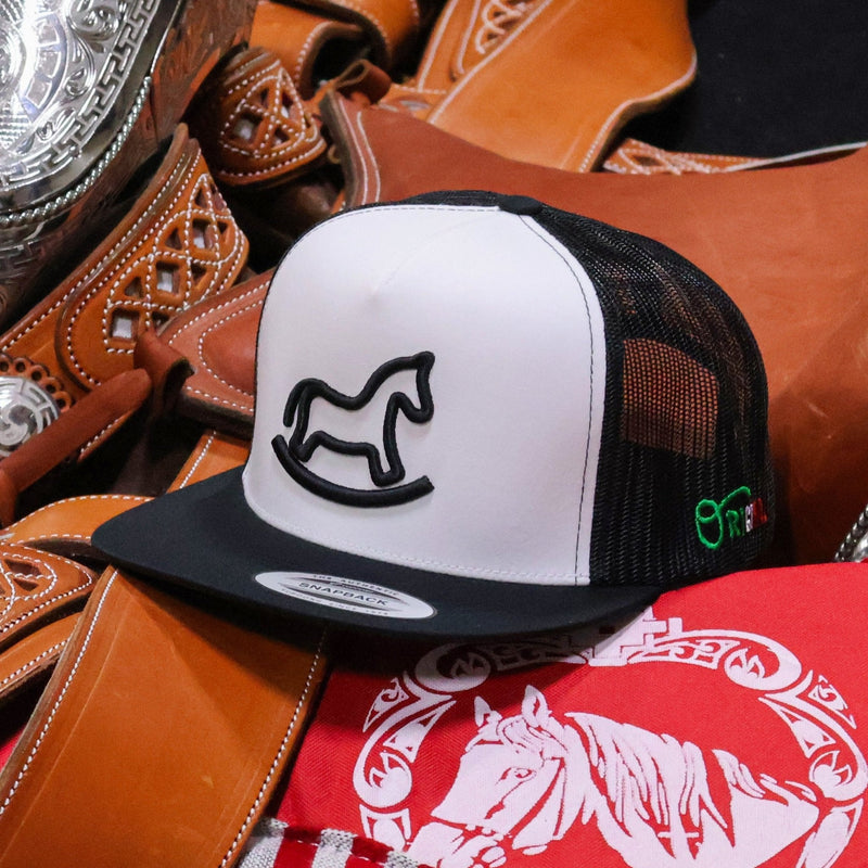 "Pony" Charro Original Trucker Hat - M - Royal Saddles - Charros Original Hats