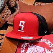 Red "9 Suertes"Charros Original Hat - M - Royal Saddles - Charros Original Hats