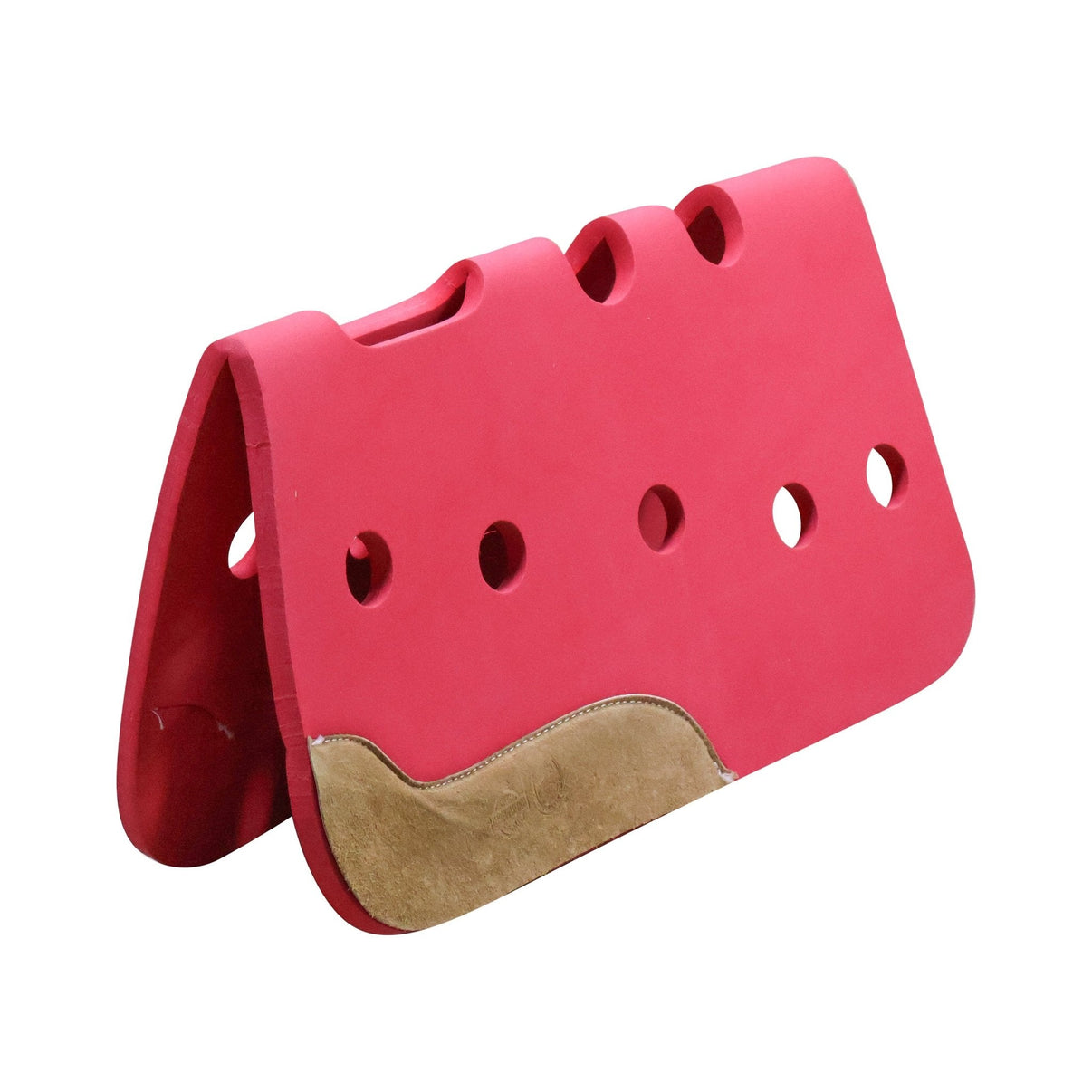 Red Carona Ortopedica Montura Charra Saddle Pad - M - Royal Saddles - Charro Pads/Caronas