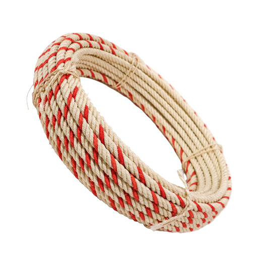 Red Charro Rope Soga 28 Meters Ixtle Para Piales Ixtle - M - Royal Saddles - Ropes/Sogas