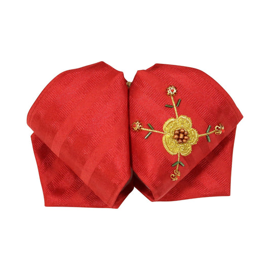 Red Rojo Charro Mono Bowtie Charra - M - Royal Saddles - Monos Charros