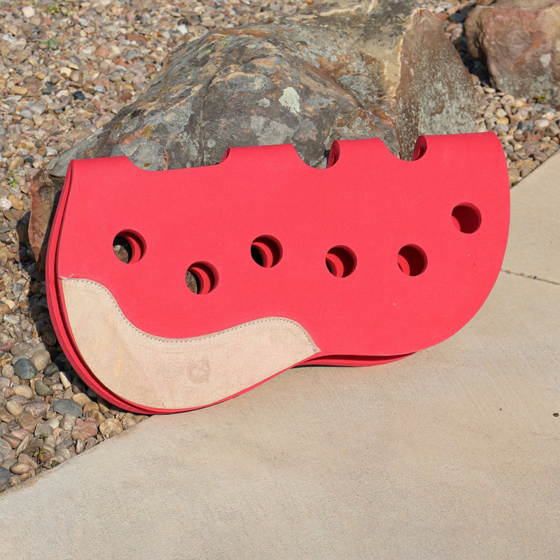 Roja Cola Pato Carona Charra Horse Saddle Pad - M - Royal Saddles - Charro Pads/Caronas