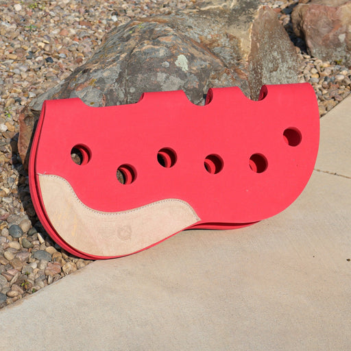 Roja Cola Pato Carona Charra Horse Saddle Pad - M - Royal Saddles - Charro Pads/Caronas