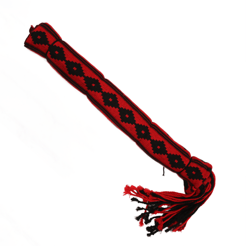 Rojo Charro Design Sarape Horse Saddle - M - Royal Saddles - Sarapes