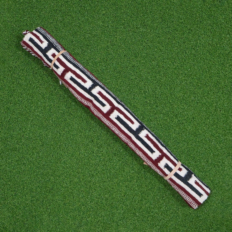 Simple Tri - Burgundy Sarape Charro Horse Saddle - M - Royal Saddles - Sarapes