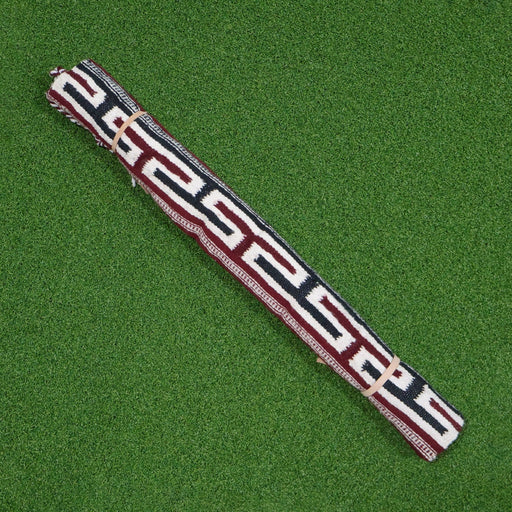 Simple Tri - Burgundy Sarape Charro Horse Saddle - M - Royal Saddles - Sarapes
