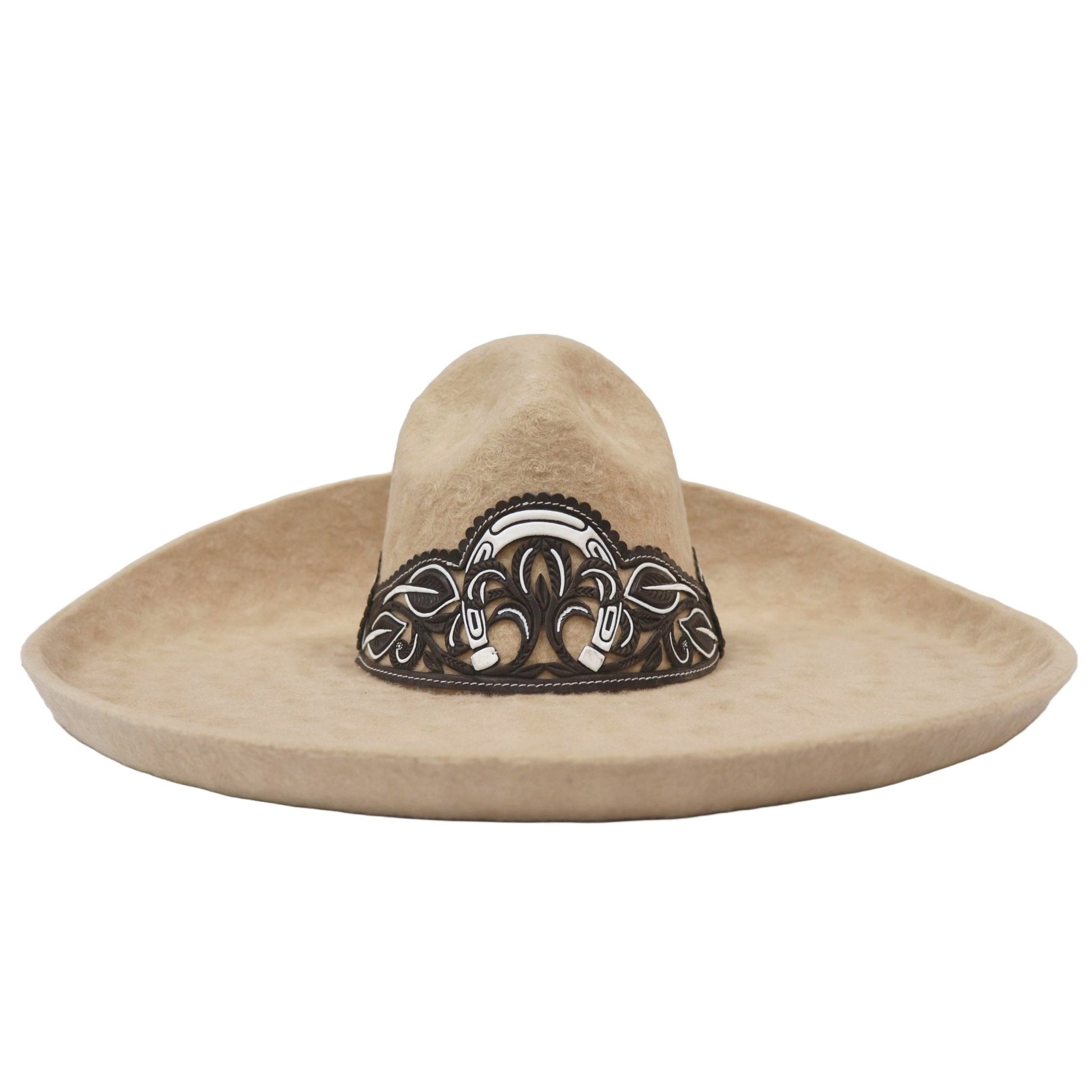 Sombrero MEX 60 Charro Mexican Hat Charreria - M - Royal Saddles - Sombreros Charros