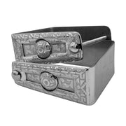 Stainless Steel Charro Stirrups | Estribos Charros Acero Inoxidable - M - Royal Saddles - Charro Saddle Parts