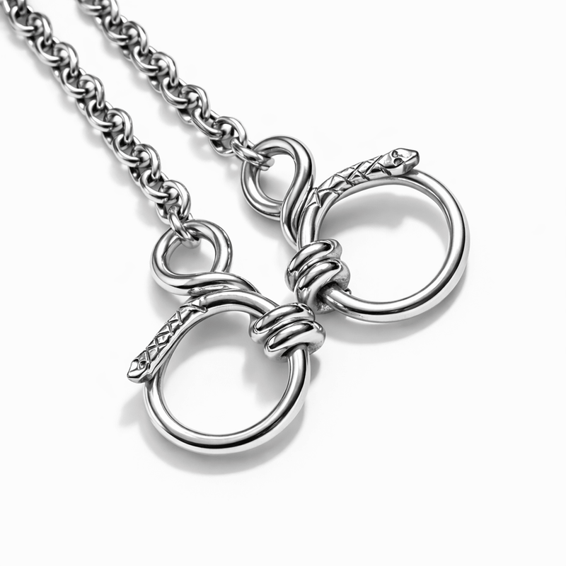 Vibora Fino Replacement Charro Freno Chains Cadenillas - M - Royal Saddles - Charro Bits/Frenos