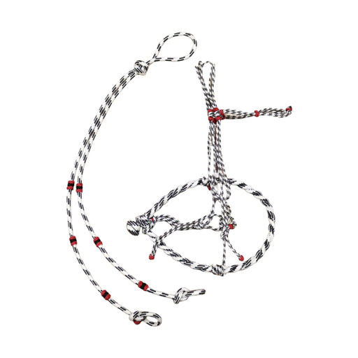 White Black Charros Original Bosal Charro Cabresto - M - Royal Saddles - Charro Bozal