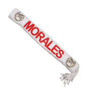 White Charro Saddle Morales Sarape Lienzo - M - Royal Saddles - Sarapes