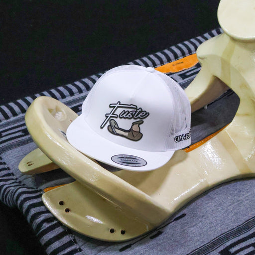 White "Fuste" Original Trucker Hat - M - Royal Saddles - Charros Original Hats