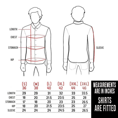 44 (2XL) Vino Camisa Charra Diseño Bordada