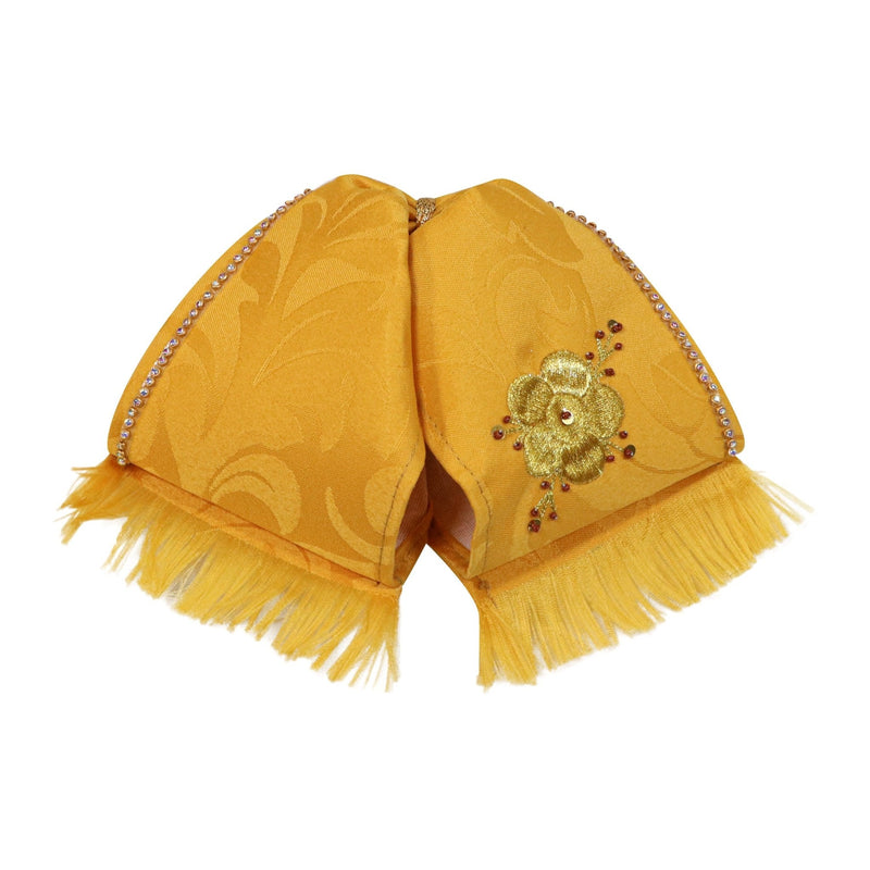 Yellow Charro Flor Mono Bowtie - M - Royal Saddles - Monos Charros