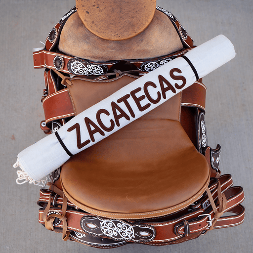 Zacatecas Crema Sarape Charro Montura - M - Royal Saddles - Sarapes