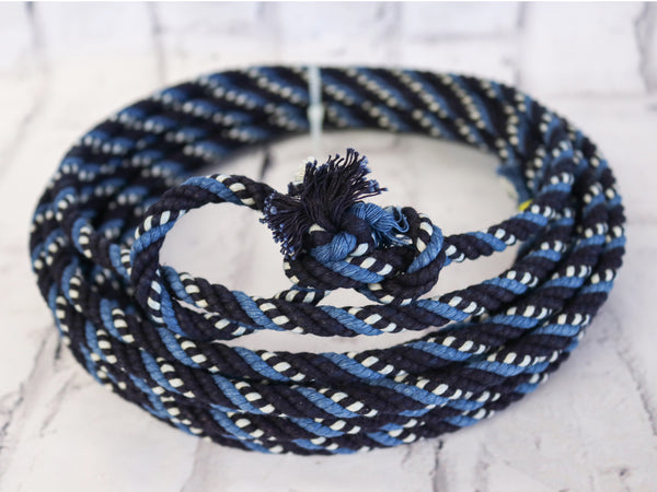 30 Ft Color Blue Cotton Kids Soga Youth Lariat Rope