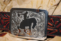 Bronc Rider Western Cowboy Show Buckle