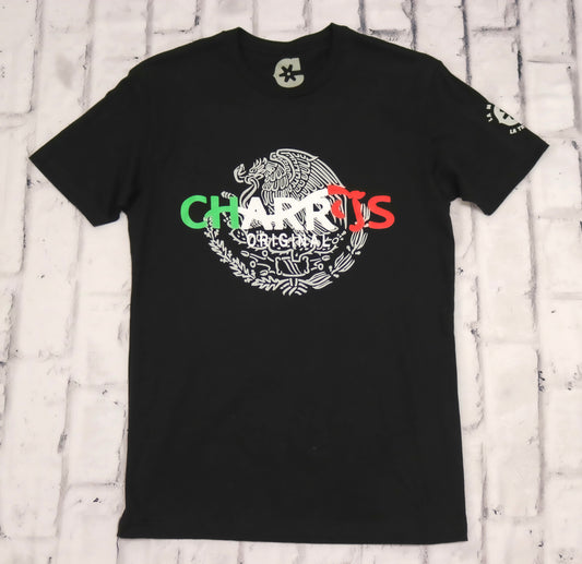 Small Black MX Eagle Tee Charros