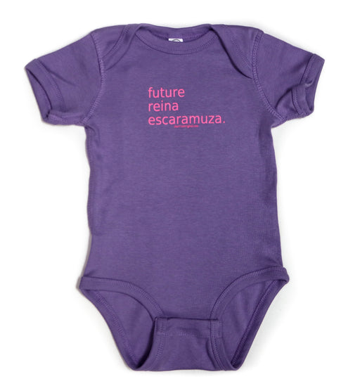 Purple "Reina" Onesie (1990980862015)
