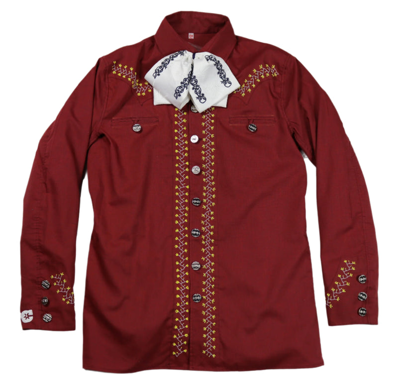Camisa Charra (Bordada a mano) Charro Shirt