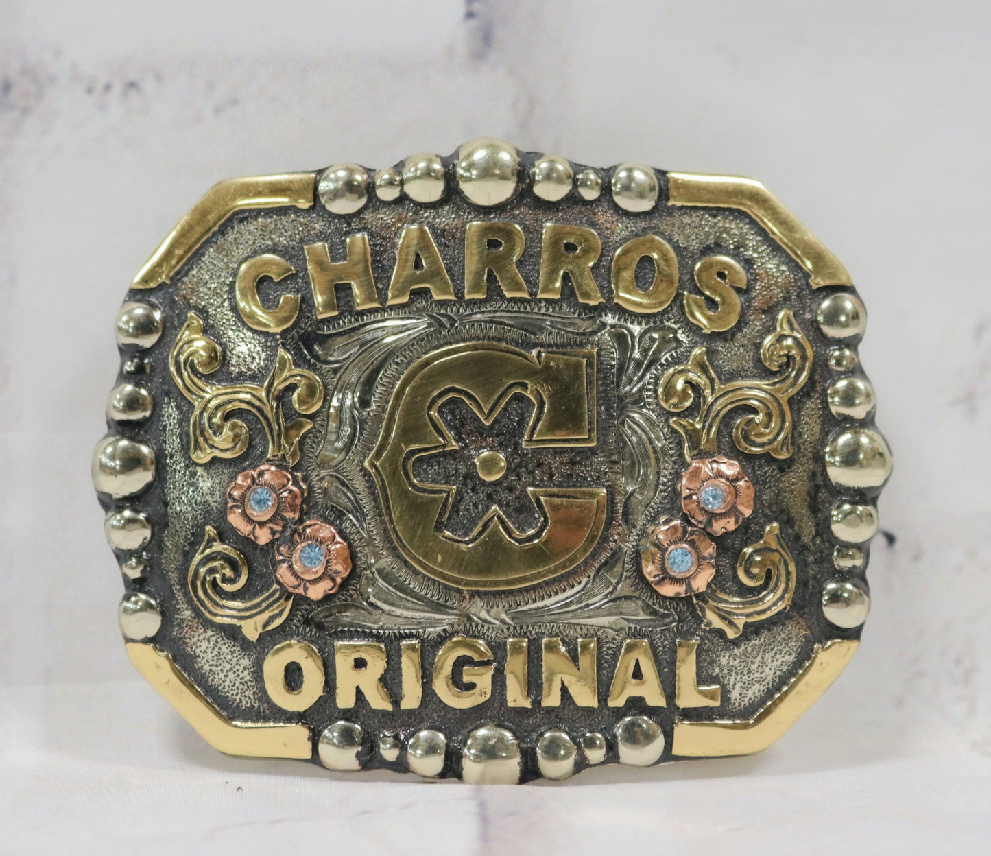 Custom Buckle “C" Charros Original