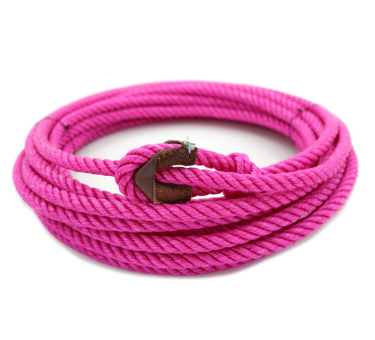 39 ft Rosa Magenta Pink Soga Para Florear Trick Rope